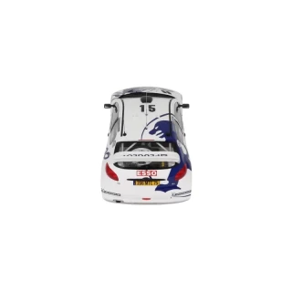 PEUGEOT 206 WRC WHITE TOUR DE CORSE 1999 G. Panizzi / H. Panizzi OttO mobile 1:12 Resinemodell (Türen, Motorhaube... nicht zu öffnen!)